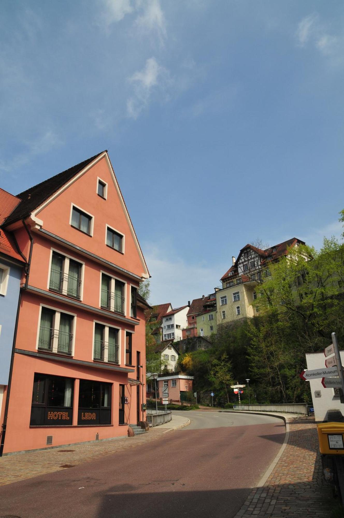Hotel Cafe Leda Haigerloch Bagian luar foto